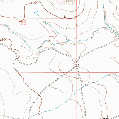 United States Geological Survey Briscoe Ranch, NM (1968, 24000-Scale) digital map