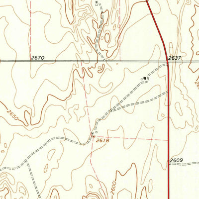 United States Geological Survey Briscoe, TX (1963, 24000-Scale) digital map