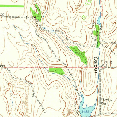 United States Geological Survey Briscoe, TX (1963, 24000-Scale) digital map