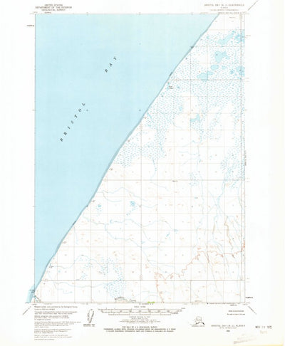 United States Geological Survey Bristol Bay A-2, AK (1963, 63360-Scale) digital map
