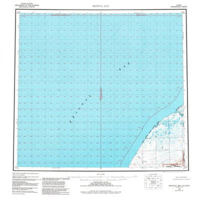 United States Geological Survey Bristol Bay, AK (1963, 250000-Scale) digital map