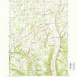 United States Geological Survey Bristol Center, NY (1951, 24000-Scale) digital map