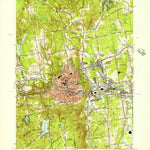 United States Geological Survey Bristol, CT (1953, 24000-Scale) digital map