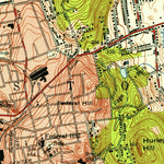United States Geological Survey Bristol, CT (1953, 24000-Scale) digital map
