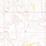 United States Geological Survey Bristol East, SD (1973, 24000-Scale) digital map