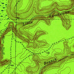 United States Geological Survey Bristol, FL (1945, 24000-Scale) digital map