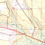 United States Geological Survey Bristol, FL (1990, 24000-Scale) digital map