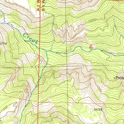 United States Geological Survey Bristol Head, CO (1986, 24000-Scale) digital map
