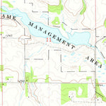 United States Geological Survey Bristol, IA-MN (1972, 24000-Scale) digital map