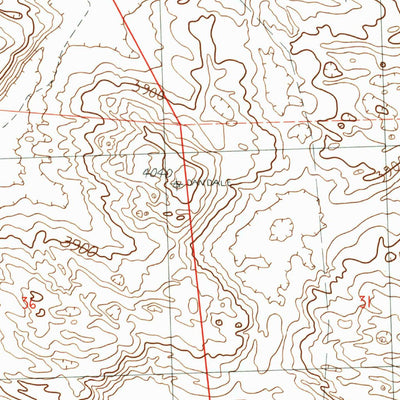 United States Geological Survey Bristol Lake, NE (1989, 24000-Scale) digital map
