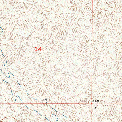 United States Geological Survey Bristol Lake NW, CA (1954, 24000-Scale) digital map