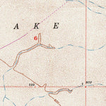 United States Geological Survey Bristol Lake NW, CA (1954, 24000-Scale) digital map