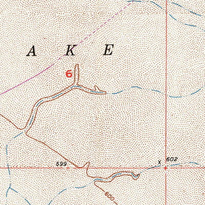 United States Geological Survey Bristol Lake NW, CA (1954, 24000-Scale) digital map