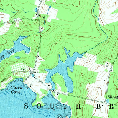 United States Geological Survey Bristol, ME (1969, 24000-Scale) digital map