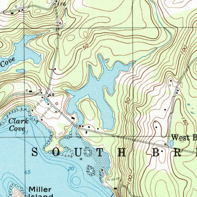 United States Geological Survey Bristol, ME (2000, 24000-Scale) digital map