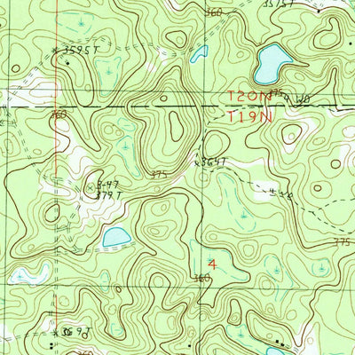 United States Geological Survey Bristol, MI (1987, 24000-Scale) digital map