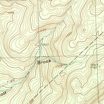 United States Geological Survey Bristol, NH (2000, 24000-Scale) digital map