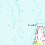 United States Geological Survey Bristol, RI-MA (1955, 24000-Scale) digital map
