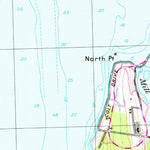 United States Geological Survey Bristol, RI-MA (1955, 25000-Scale) digital map