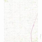 United States Geological Survey Bristol Ridge, WY (1962, 24000-Scale) digital map