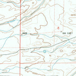 United States Geological Survey Bristol Ridge, WY (1990, 24000-Scale) digital map