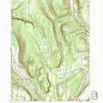 United States Geological Survey Bristol Springs, NY (1943, 24000-Scale) digital map