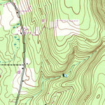 United States Geological Survey Bristol Springs, NY (1943, 24000-Scale) digital map