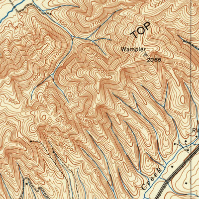 United States Geological Survey Bristol, TN-VA (1938, 24000-Scale) digital map