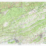 United States Geological Survey Bristol, VA-TN-KY (1981, 100000-Scale) digital map