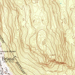 United States Geological Survey Bristol, VT (1963, 24000-Scale) digital map