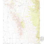 United States Geological Survey Bristol Well, NV (1971, 24000-Scale) digital map