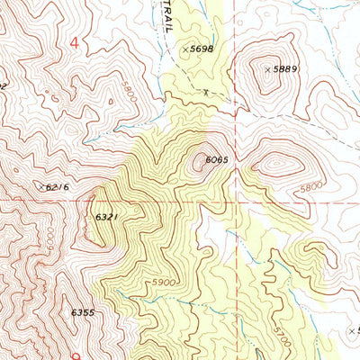 United States Geological Survey Bristol Well, NV (1971, 24000-Scale) digital map