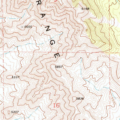 United States Geological Survey Bristol Well, NV (1971, 24000-Scale) digital map
