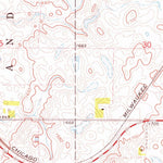 United States Geological Survey Bristol West, SD (1973, 24000-Scale) digital map