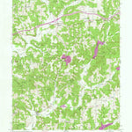 United States Geological Survey Bristow, IN (1957, 24000-Scale) digital map
