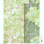 United States Geological Survey Bristow, IN (1993, 24000-Scale) digital map