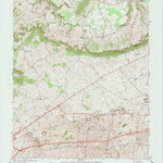 United States Geological Survey Bristow, KY (1965, 24000-Scale) digital map