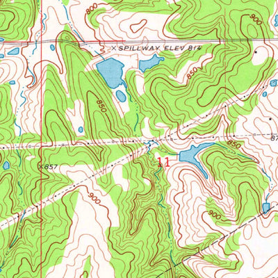 United States Geological Survey Bristow, OK (1973, 24000-Scale) digital map