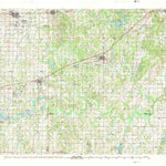 United States Geological Survey Bristow, OK (1990, 100000-Scale) digital map