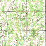 United States Geological Survey Bristow, OK (1990, 100000-Scale) digital map