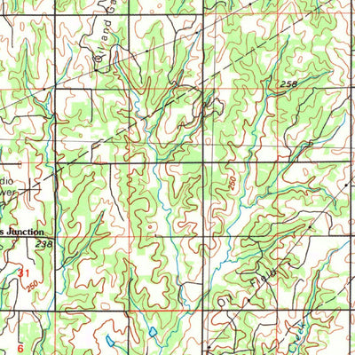 United States Geological Survey Bristow, OK (1990, 100000-Scale) digital map