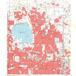 United States Geological Survey Britton, OK (1986, 24000-Scale) digital map