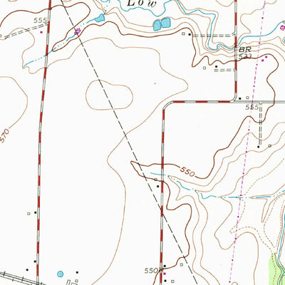 United States Geological Survey Britton, TX (1959, 24000-Scale) digital map