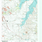 United States Geological Survey Britton, TX (1995, 24000-Scale) digital map