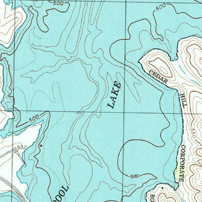 United States Geological Survey Britton, TX (1995, 24000-Scale) digital map