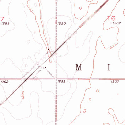United States Geological Survey Britton West, SD (1956, 24000-Scale) digital map