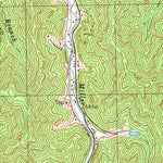 United States Geological Survey Broad Bottom, KY (1992, 24000-Scale) digital map
