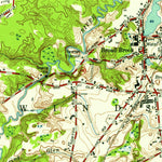 United States Geological Survey Broad Brook, CT (1953, 31680-Scale) digital map