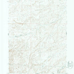 United States Geological Survey Broad Mesa, WY (1959, 24000-Scale) digital map