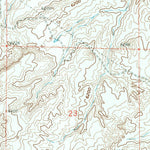 United States Geological Survey Broad Mesa, WY (1959, 24000-Scale) digital map